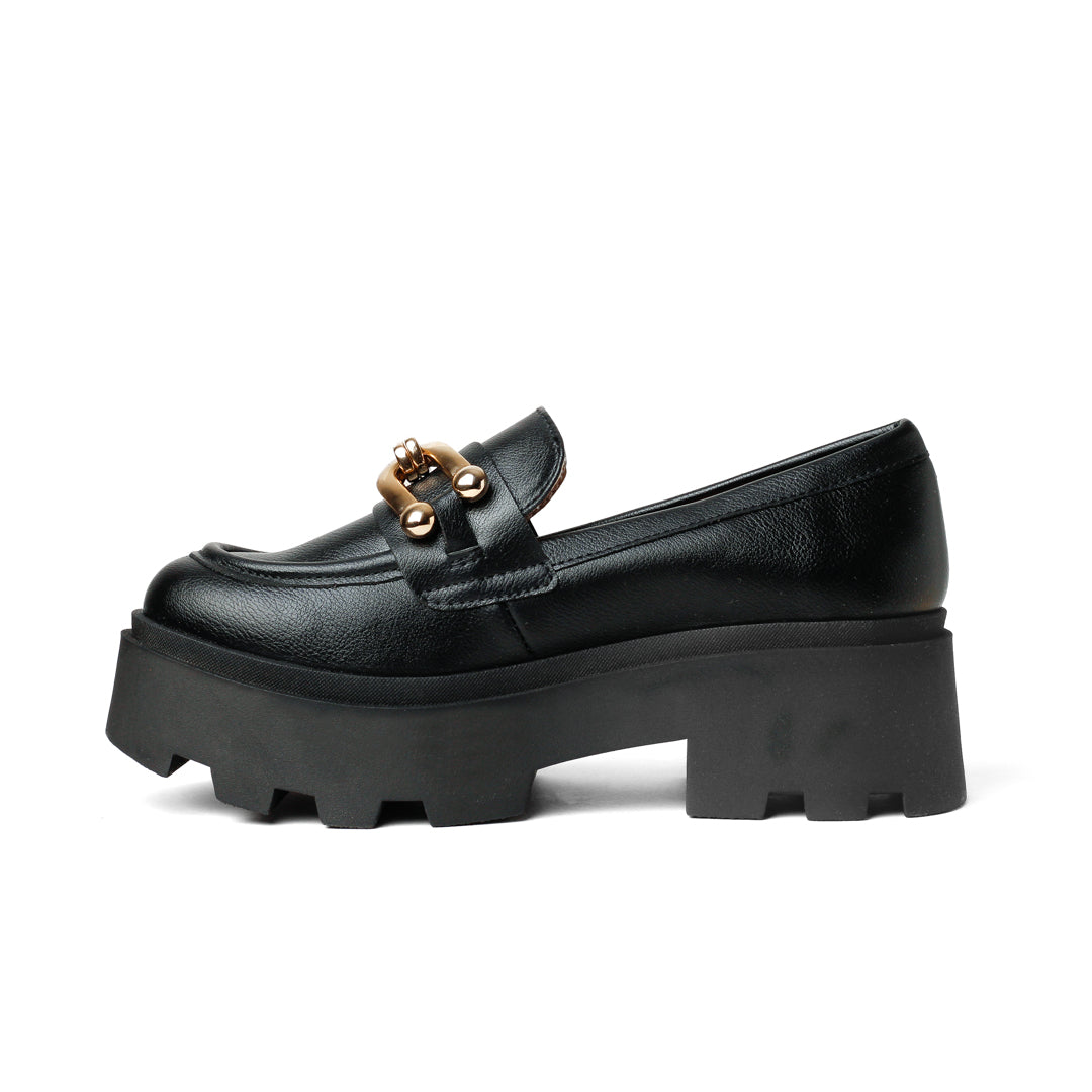 BARCELONA BLACK LOAFERS